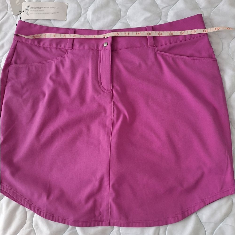 NWT Adidas Sz 14 pink skort - Picture 6 of 10